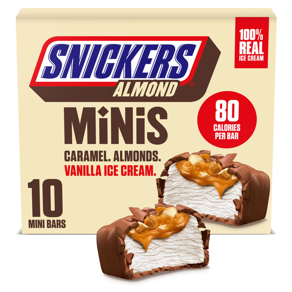Snickers Almond Minis 10 Each 9.5 Oz