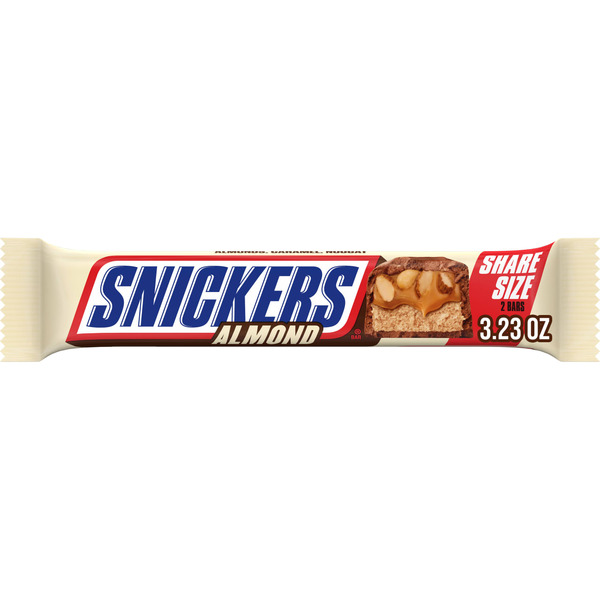 Almond Snickers 2 Bars 3.23 Oz