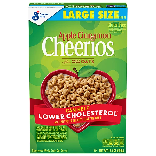 AppleCinnamonCheeriosLargeSize14.2Oz