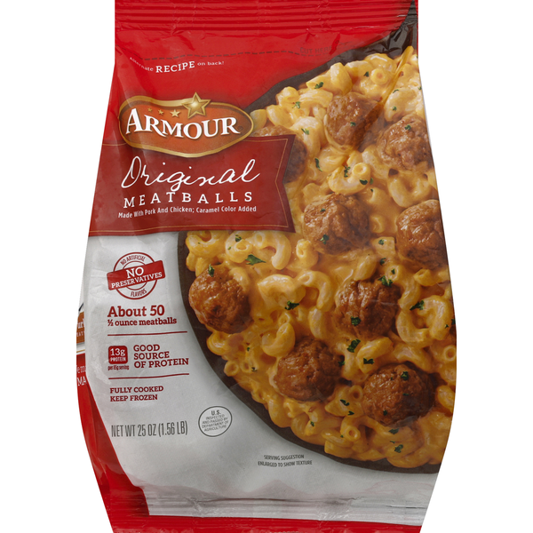 Armour Original Meatballs 25 Oz