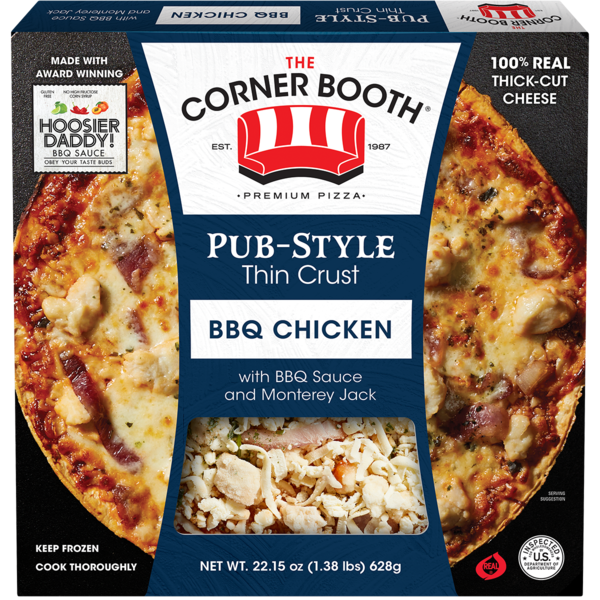 The Corner Booth BBQ Chicken & Monterey Jack Thin 22.15 Oz