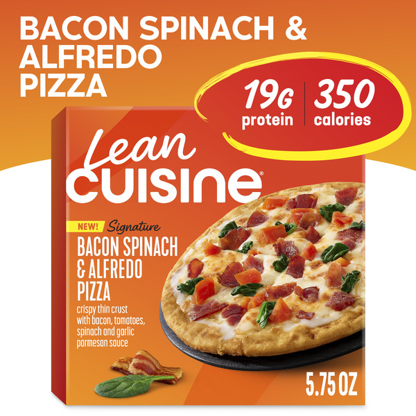 Lean Cuisine Bacon Spinach Alfredo Pizza 5.75 Oz