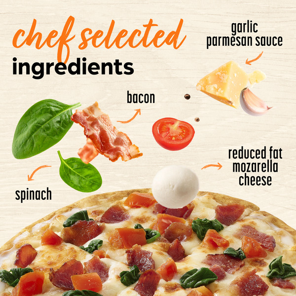 Lean Cuisine Bacon Spinach Alfredo Pizza Promo