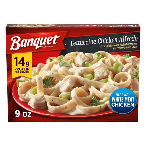 Banquet Fettuccine Chicken Alfredo 9 Oz