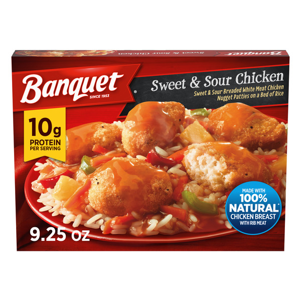 Banquet Sweet & Sour Chicken 9.25 Oz