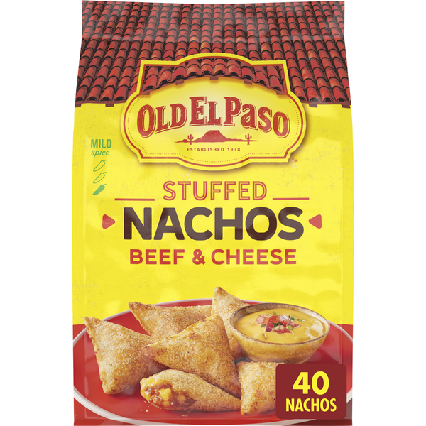 Old El Paso Beef & Cheese Stuffed Nachos 17 Oz Old El Paso Beef & Cheese Stuffed Nachos 17 Oz