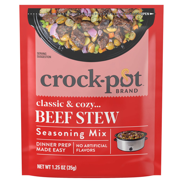 Crock-Pot Brand Beef Stew Seasoning Mix 1.25 Oz
