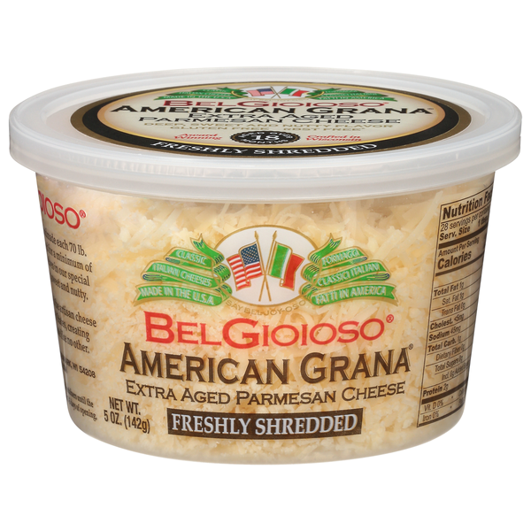 BelGioioso American Grana Parmesan 5 Oz BelGioioso American Grana Parmesan 5 Oz