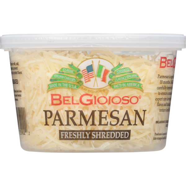 Bel Gioioso Freshly Shredded Parmesan 5 Oz Bel Gioioso Freshly Shredded Parmesan 5 Oz