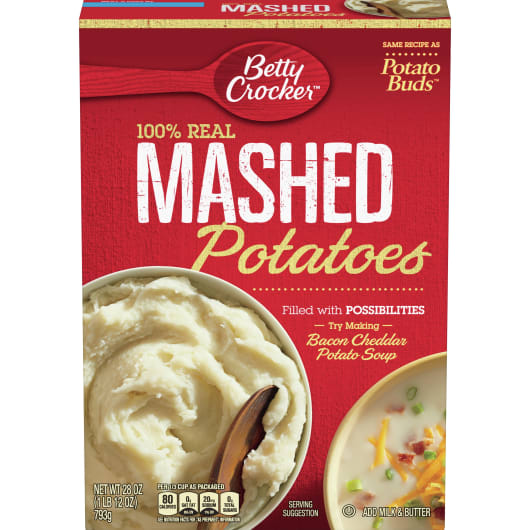 BettyCrocker100PercentRealMashedPotatoes28Oz