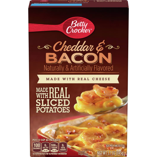 BettyCrockerCheddarBaconRealSlicedPotatoes5.1Oz