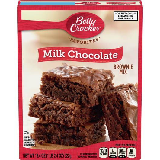 BettyCrockerFavoritesMilkChocolateBrownieMix18.4Oz BettyCrockerFavoritesMilkChocolateBrownieMix18.4Oz