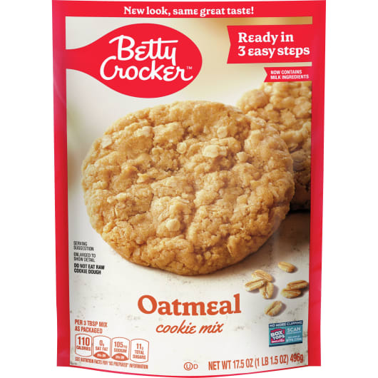 BettyCrockerOatmealCookieMix17.5Oz BettyCrockerOatmealCookieMix17.5Oz