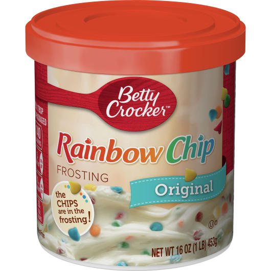 BettyCrockerRainbowChipOriginalFrosting16Oz BettyCrockerRainbowChipOriginalFrosting16Oz