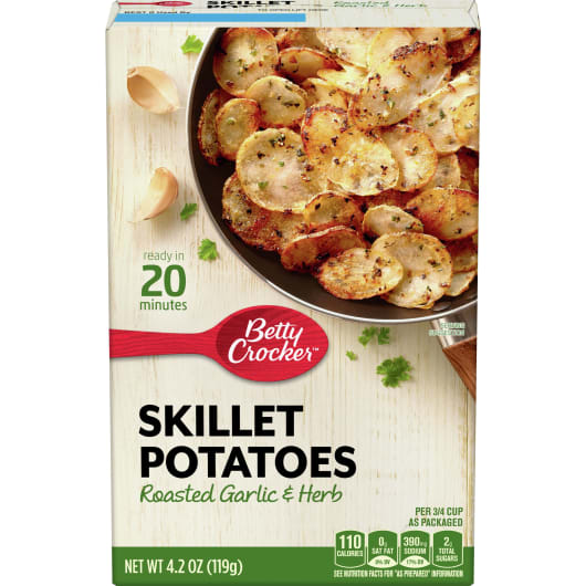 BettyCrockerSkilletRoastedGarlicHerb4.2Oz