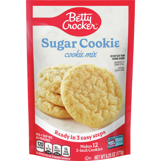 BettyCrockerSugarCookieCookieMix6.25Oz BettyCrockerSugarCookieCookieMix6.25Oz