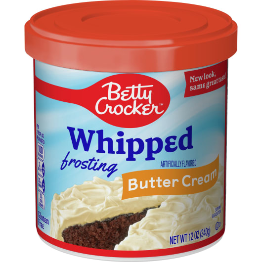 BettyCrockerWhippedButterCreamFrosting12Oz BettyCrockerWhippedButterCreamFrosting12Oz