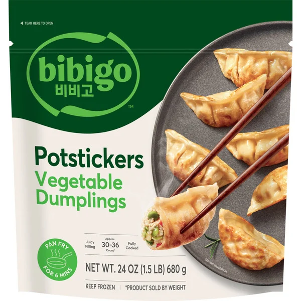 Bibigo Vegetable Potstickers 24 Oz Bibigo Vegetable Potstickers 24 Oz