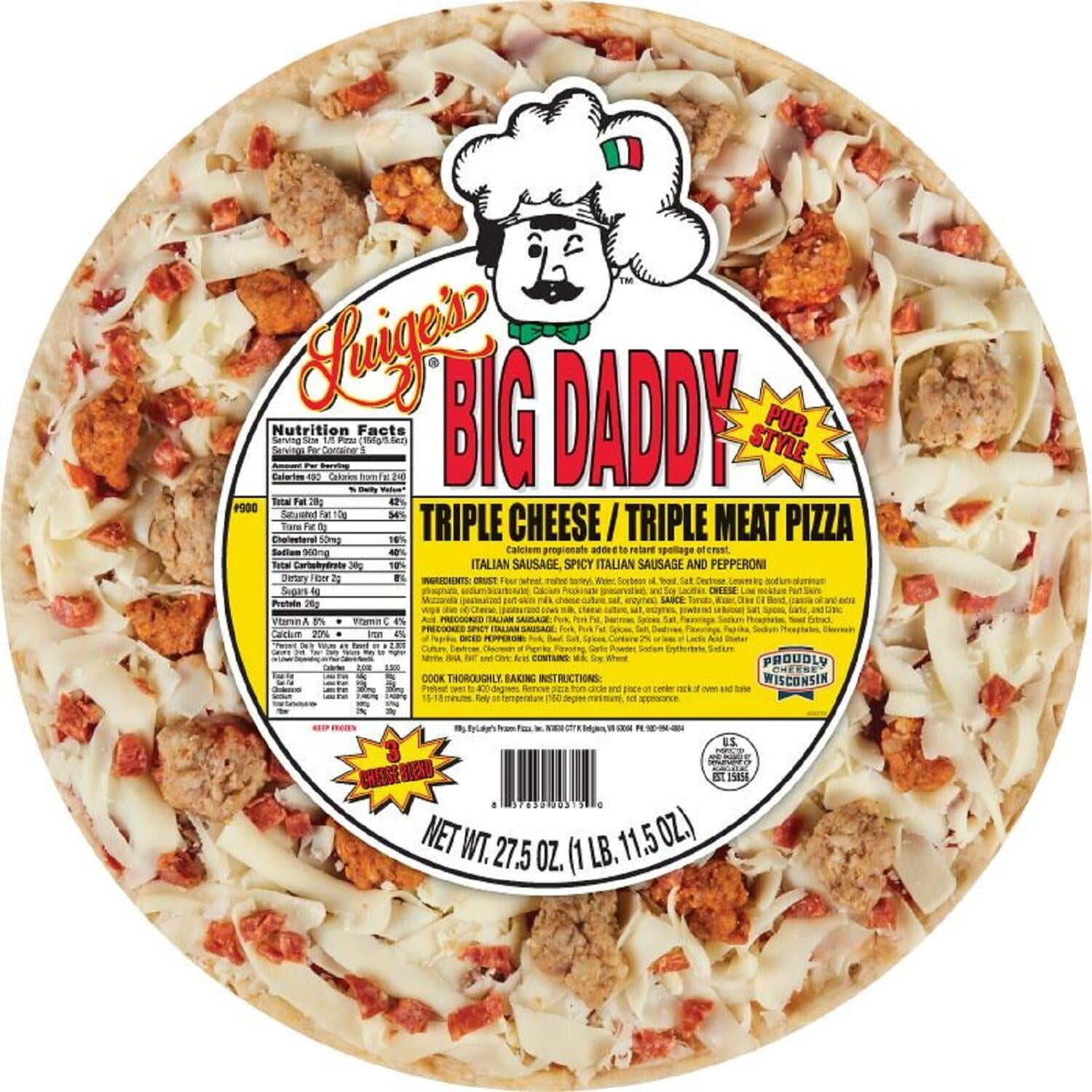 Big Daddy Triple Cheese Meat 1 LB 11.5 Oz Big Daddy Triple Cheese Meat 1 LB 11.5 Oz