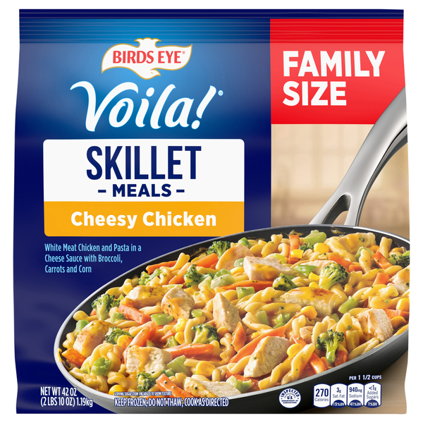 Birds Eye Skillets Voila Cheesy Chicken 42 Oz