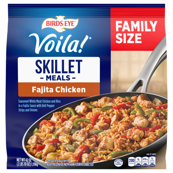 Birds Eye Skillets Voila Fajita Chicken 42 Oz