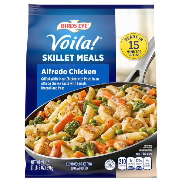 Birds Eye Voila Skillets Alfredo Chicken 21 Oz
