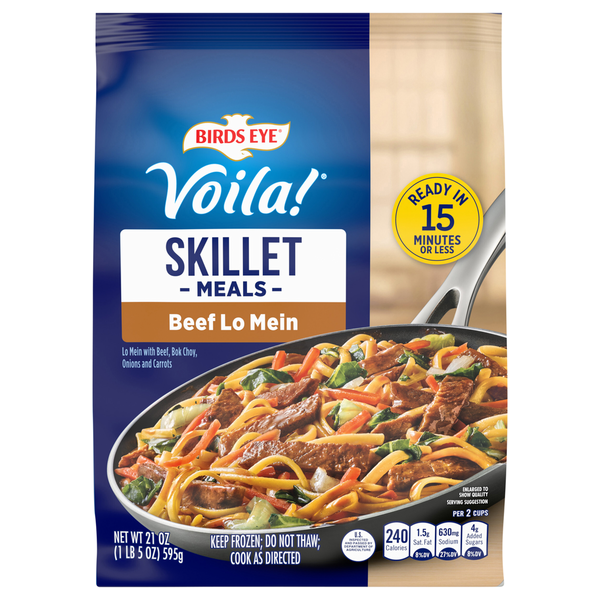 Birds Eye Voila Skillets Beef Lo Mein 21 Oz