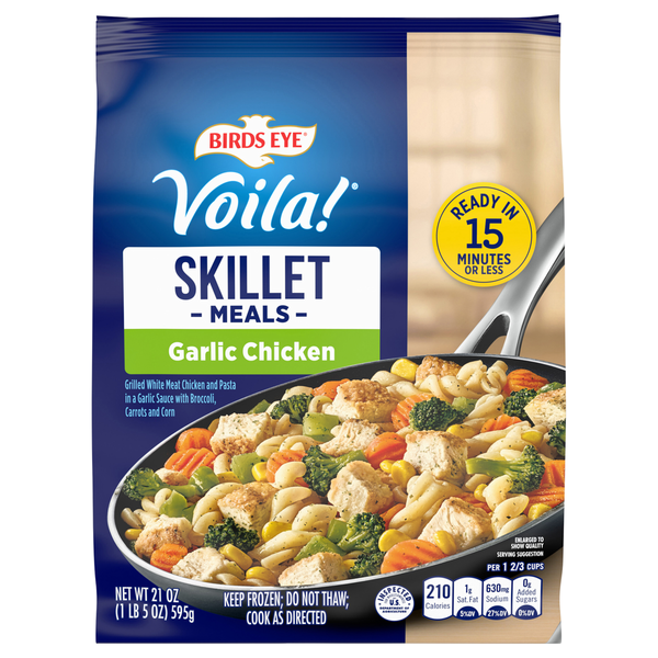 Birds Eye Voila Skillets Garlic Chicken 21 Oz
