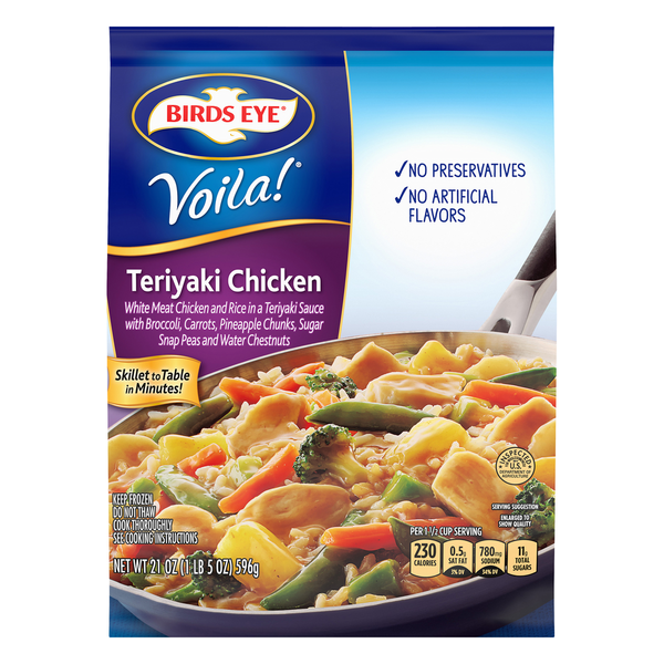 Birds Eye Voila Skillets Teriyaki Chicken 21Oz