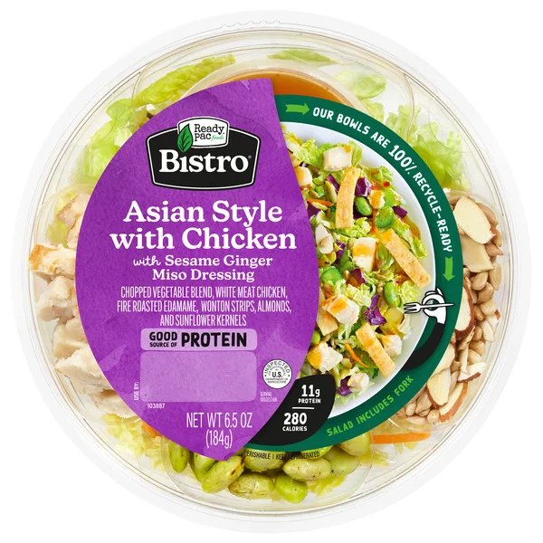 Bistro Asian Style With Chicken Salad 6.5 Oz