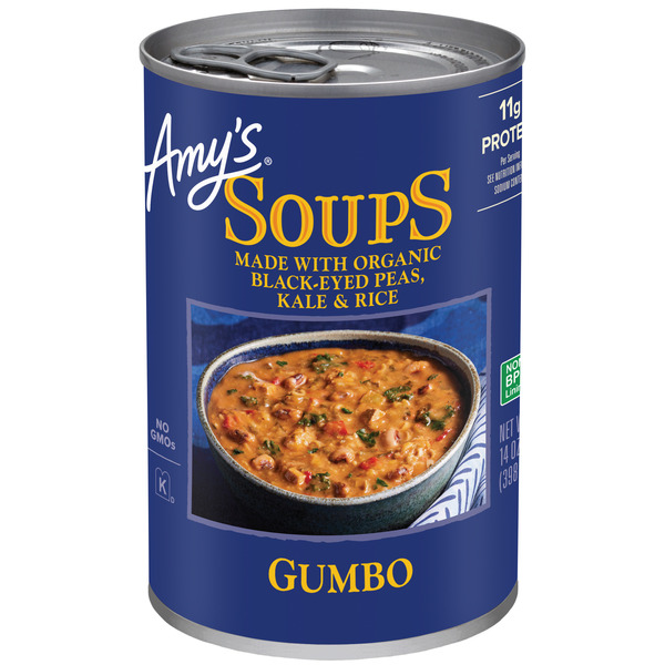 Amy's Black-Eyed Peas, Kale & Rice Gumbo 14 Oz