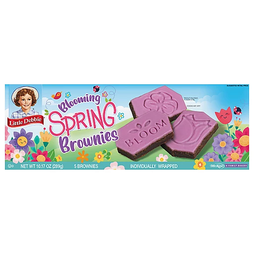Blooming Spring Brownies 5 Each 10.17 Oz