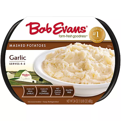 Bob Evans Garlic Mashed Potatoes 24 Oz
