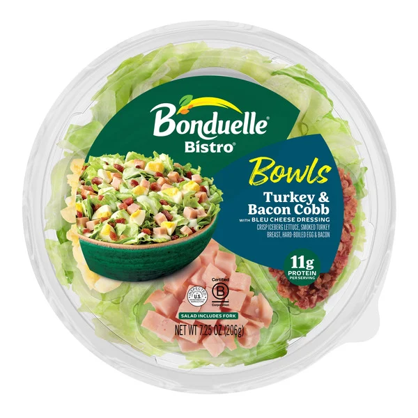 Bonduelle Bistro Bowls Turkey Bacon Cobb 7.25 Oz