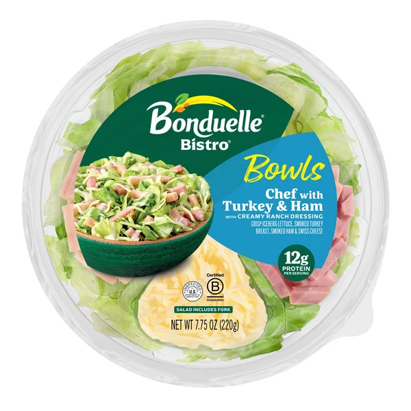 Bonduelle Bistro Chef with Turkey & Ham 7.75 Oz