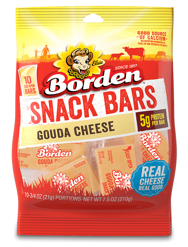 BordenGoudaCheeseSnackBars10Each7.5Oz BordenGoudaCheeseSnackBars10Each7.5Oz