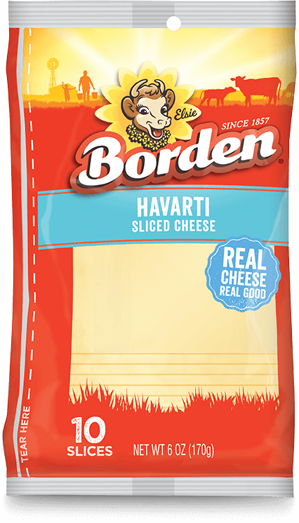 BordenHavartiCheeseSlices10Each6Oz BordenHavartiCheeseSlices10Each6Oz