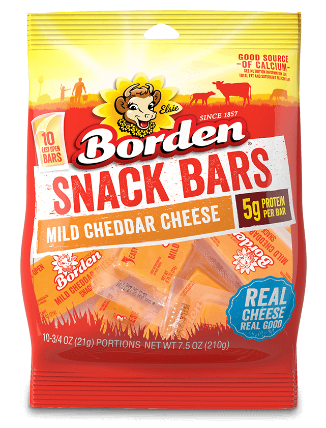 BordenMildCheddarCheeseSnackBars10Each7.5Oz BordenMildCheddarCheeseSnackBars10Each7.5Oz