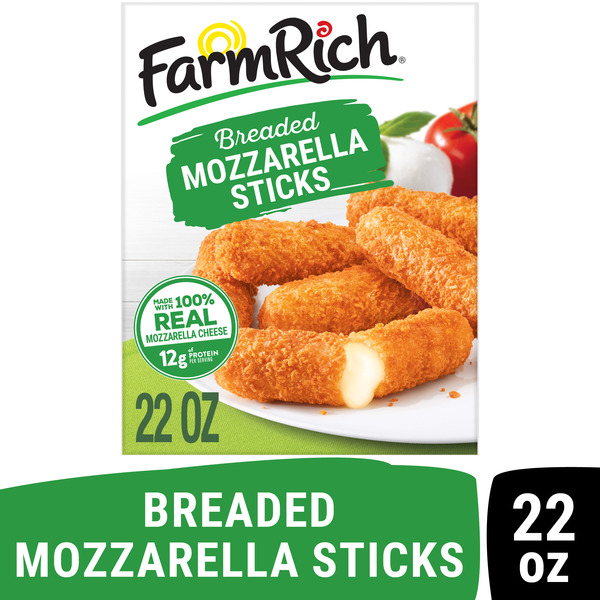 Farm Rich Breaded Mozzarella Sticks 22 Oz