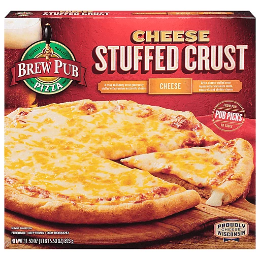Brew Pub Cheese Stuffed Crust Pizza 31.50 Oz Brew Pub Cheese Stuffed Crust Pizza 31.50 Oz