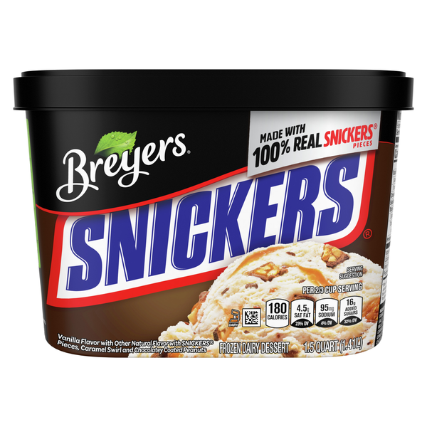 Breyers Snickers 1.5 Quart