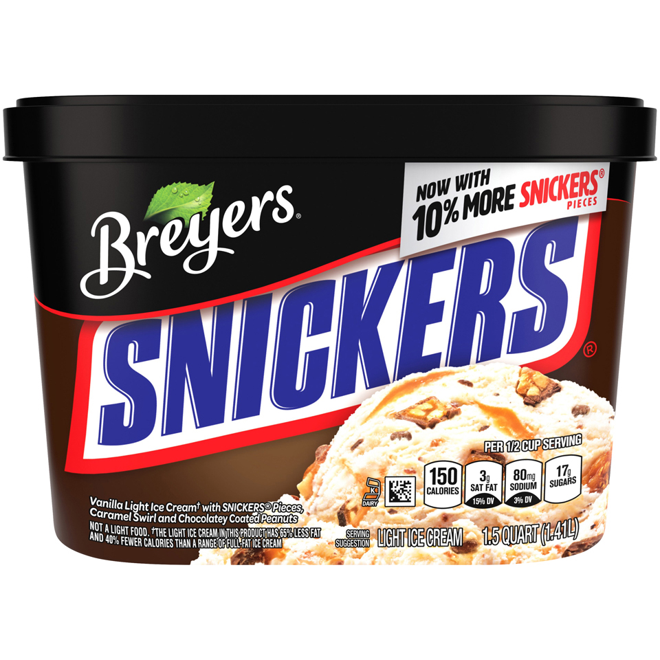 Breyers Ice Cream, Smooth, And Creamy What a Sweet Treat!