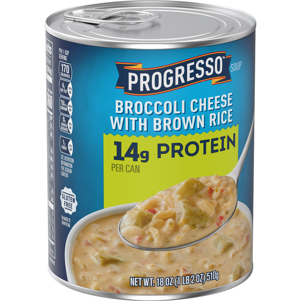 Progresso Broccoli Cheese with Brown Rice 18 Oz