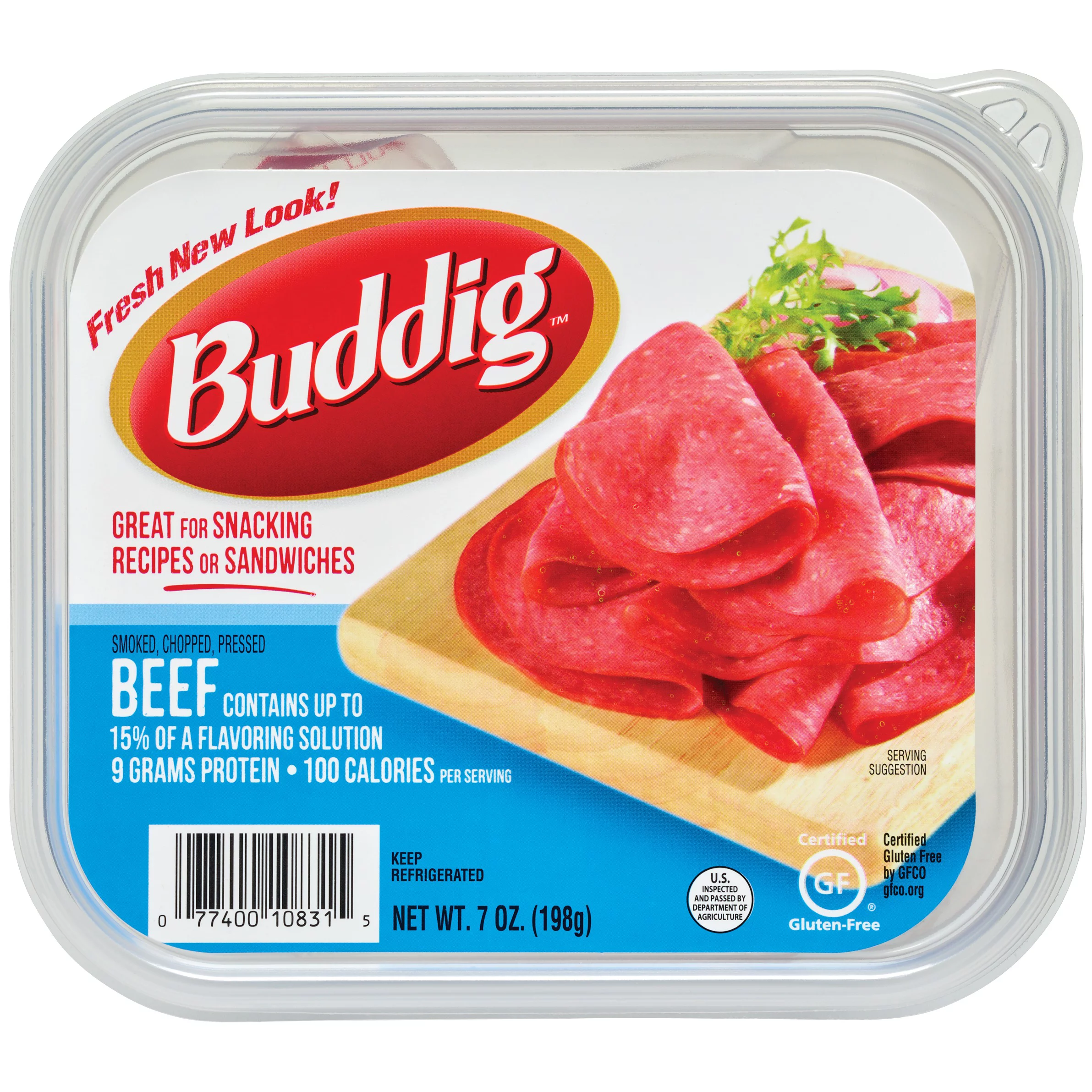 Buddig Thin Sliced Beef 7 Oz