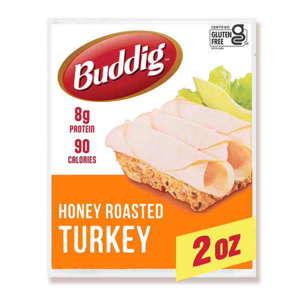 Buddig Honey Roasted Turkey 2 Oz
