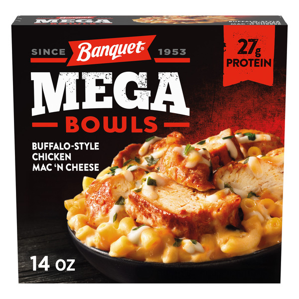 Banquet Buffalo Style Chicken Mac N Cheese 14 Oz