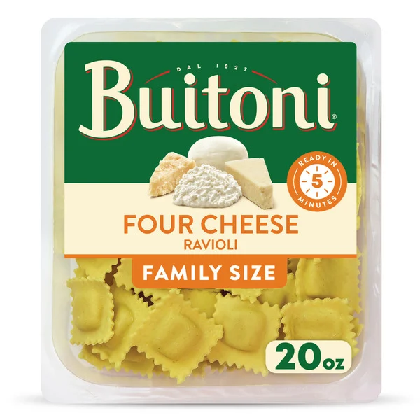 Buitoni Fresh Four Cheese Ravioli 20 Oz Buitoni Fresh Four Cheese Ravioli 20 Oz