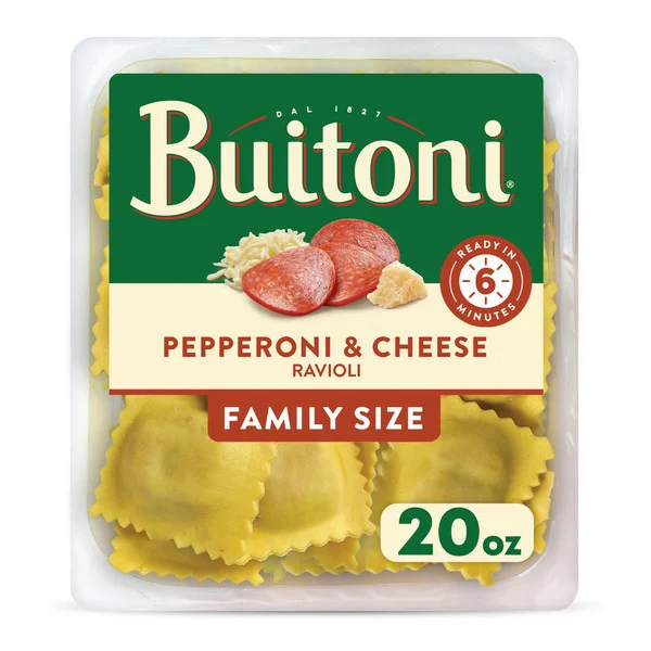 Buitoni Pepperoni Cheese Ravioli 20 Oz Buitoni Pepperoni Cheese Ravioli 20 Oz