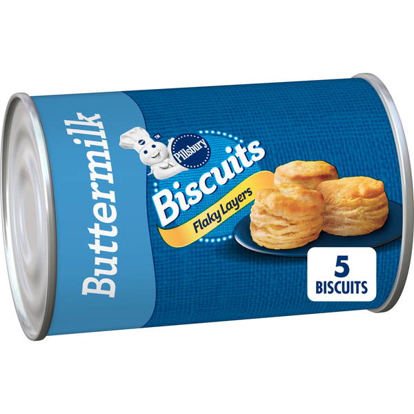 Pillsbury Buttermilk Flaky Layers 5 Each