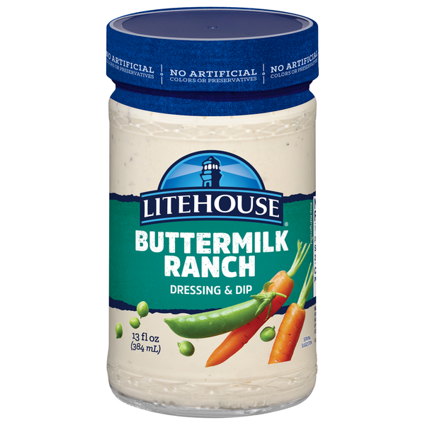 LiteHouse Buttermilk Ranch Dressing 13 FL Oz